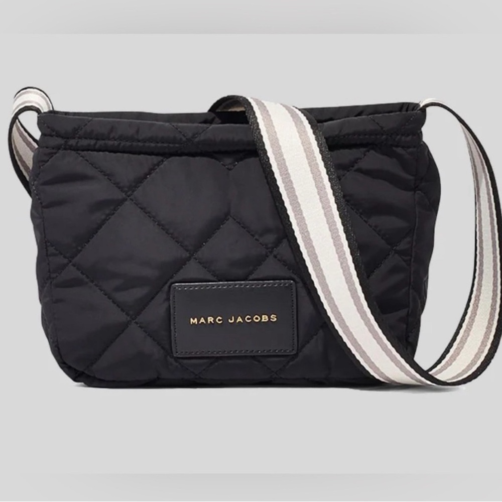 Marc Jacobs Black Quilted Crossbody Bag